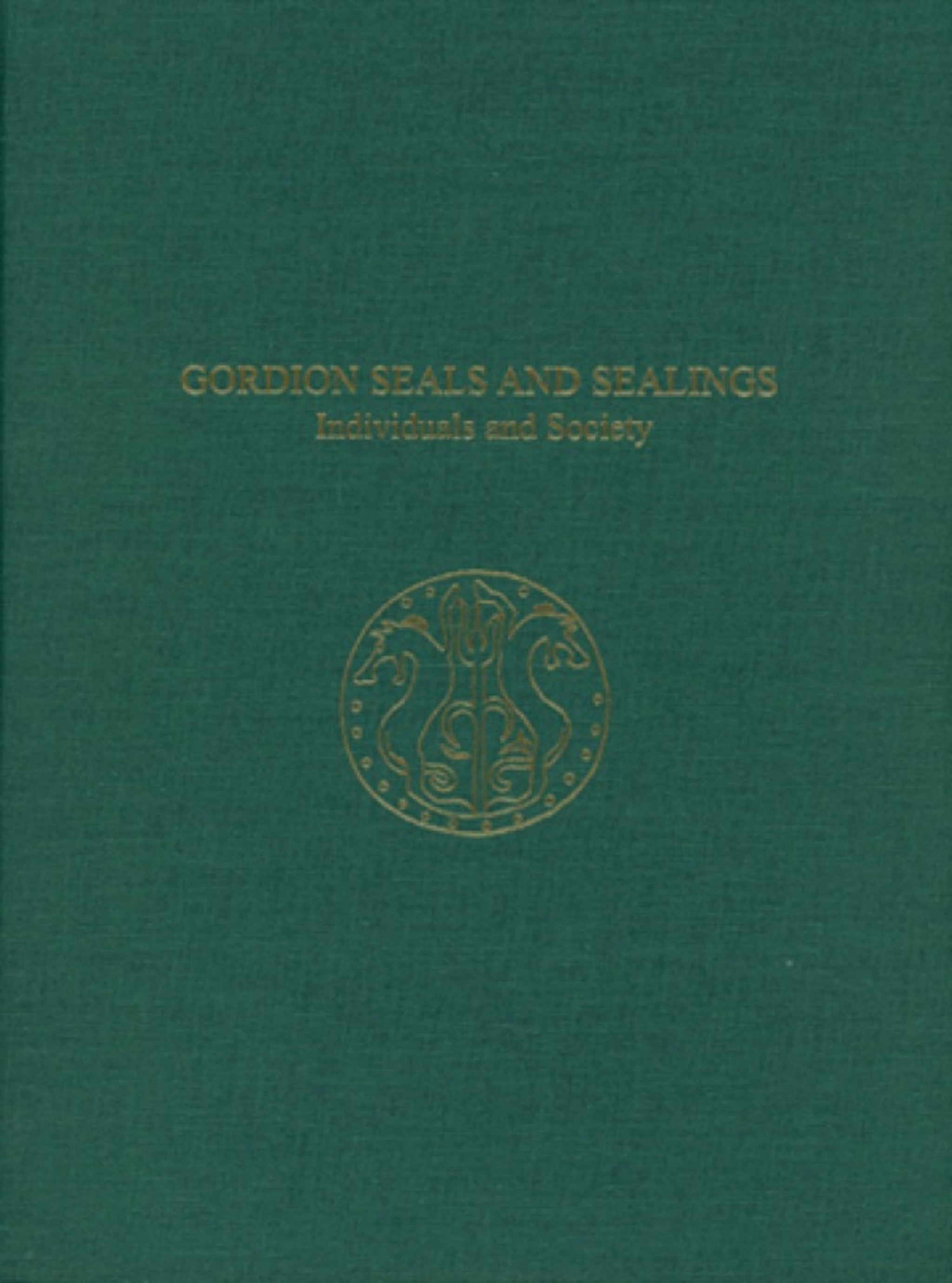 Cover image for Gordion Seals and Sealings ISBN 9781931707824